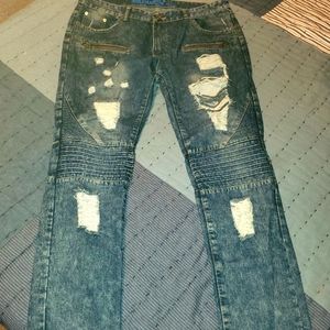 Mens Ripped Jeans